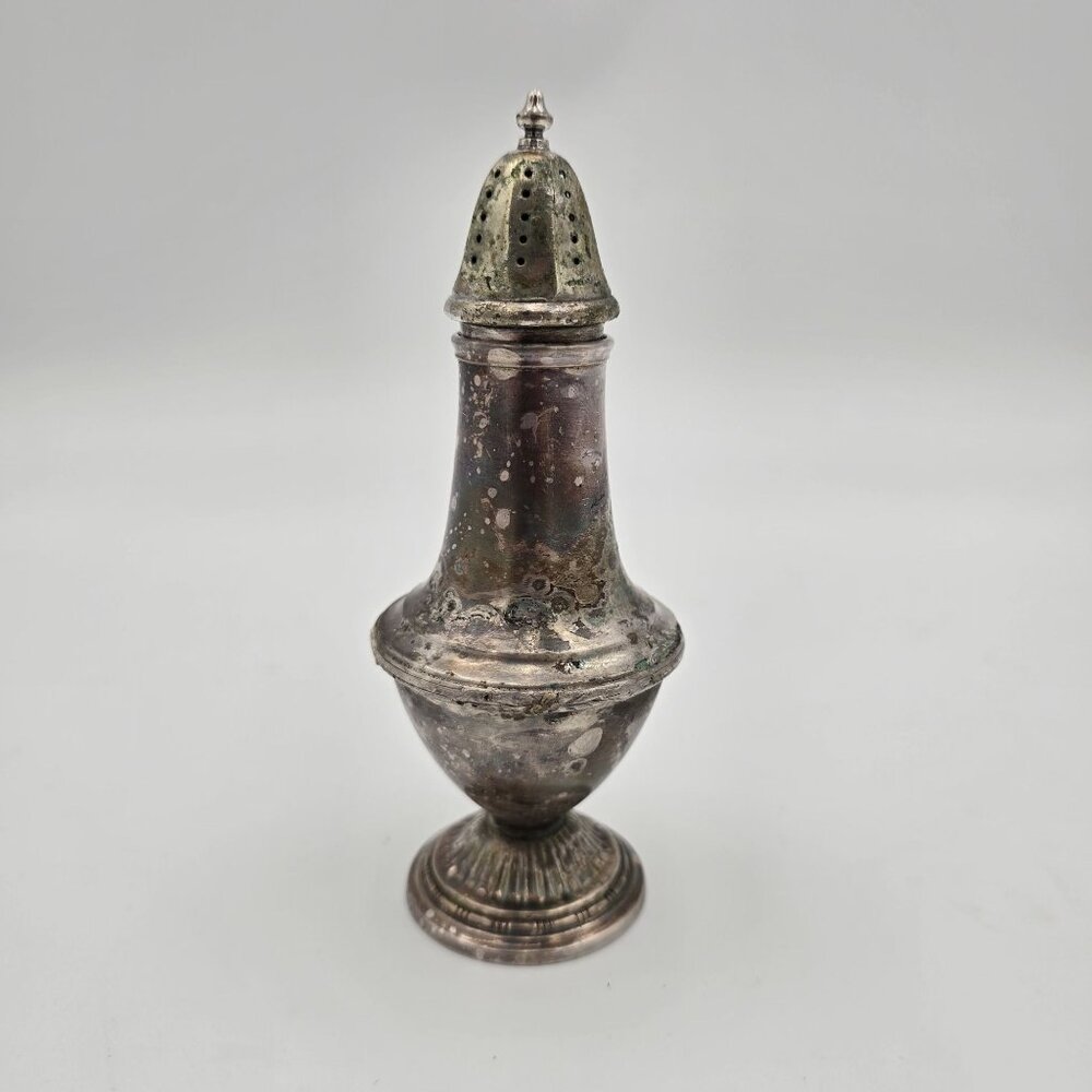 Reed & Barton EPNS Vintage Sugar Shaker 1920s Ornate Silver Plate Decorative
